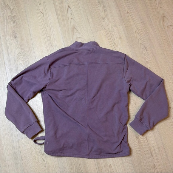 Athleta Retroterry Wrap Sweatshirt - Picture 5 of 5